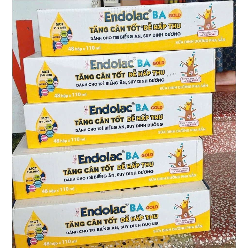 [ date mới ] sữa pha sẵn endolac BA GOLD dễ hấp thu