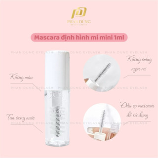 (MỚI) Mascara định hình mi mini 1ml, dùng để tạo trụ katun, tạo hiệu ứng anime, mi mắt ướt