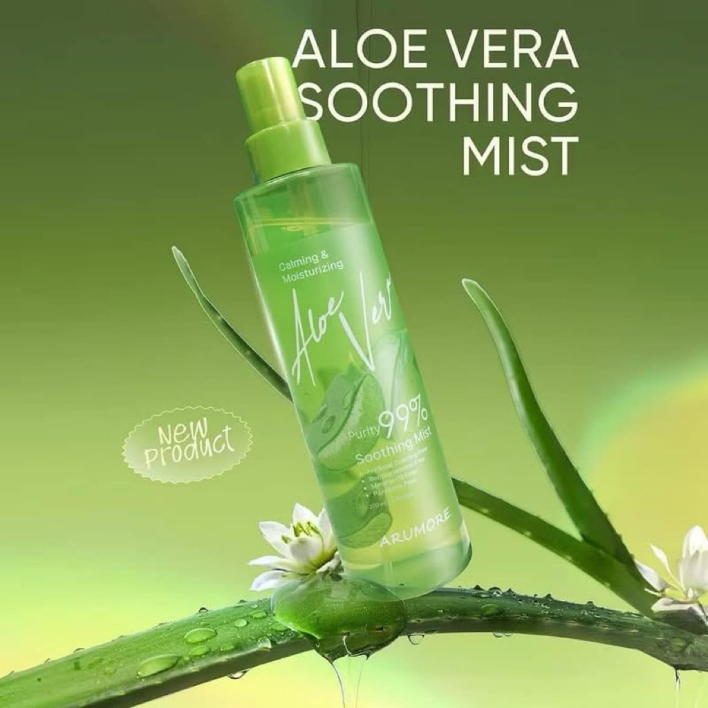Xịt Khoáng Nha Đam ASPASIA ( mẫu mới 200ml )