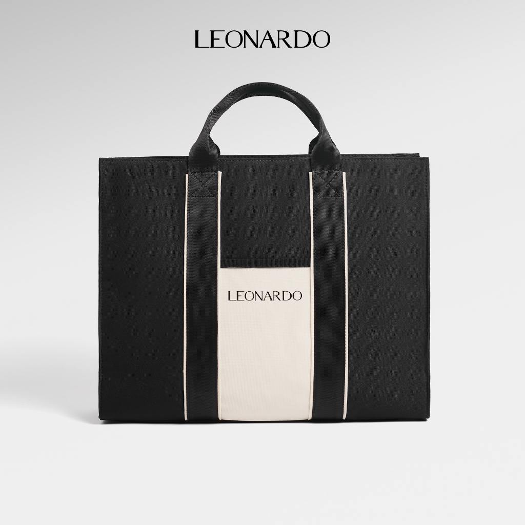 Túi nam Leonardo vải 600TPE bền nhẹ thanh lịch đi làm tiện dụng - Túi Tote Vincenzo