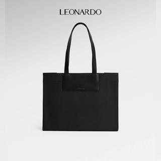 Túi Tote Zen Chất Liệu Vải Phối Da Microfiber Tinh Tế Thương Hiệu LEONARDO