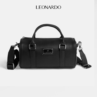 Túi Trống Tiny Alvin Nam Nữ Chất Liệu Da Microfiber Bền Bỉ Thương Hiệu LEONARDO