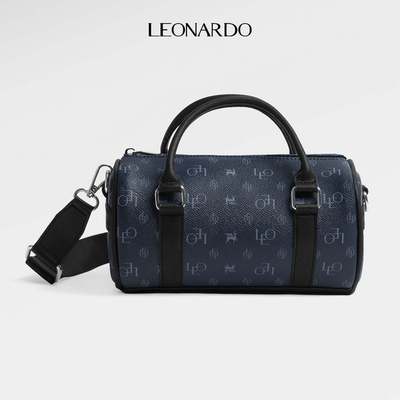 Túi đeo chéo nam Leonardo da Microfiber form túi trống Monogram độc quyền tối ưu chứa đồ – Túi Tiny Monogram Neo