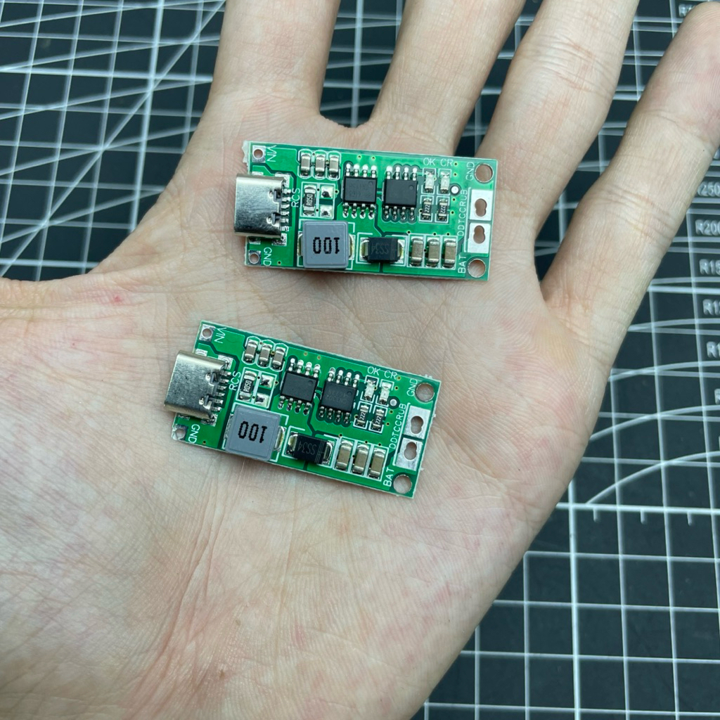 Mạch sạc pin 2S,3S bằng cổng type C