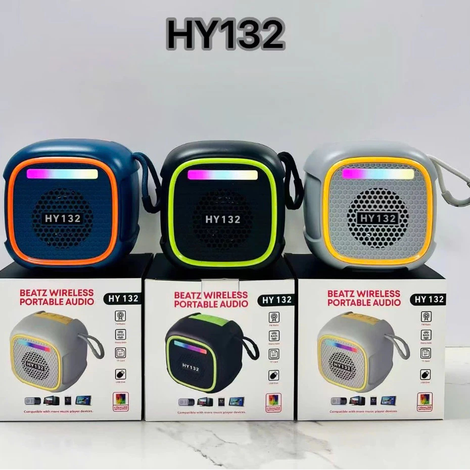 Loa Bluetooth HY132 Nhỏ Gọn Tiện Lợi Hỗ trợ thẻ Micro SD & USB Hàng Chính Hãng- LINKEETECH