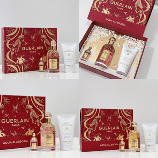   CHÍNH HÃNG  Bộ Quà Tặng Nước Hoa Guer·lain Aqua Allegoria Forte Florabloom Eau De Parfum + Body Lotion 75ml 