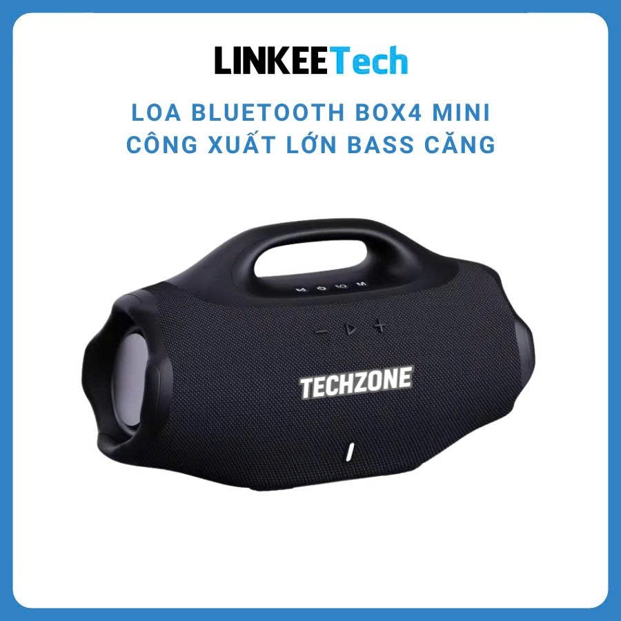 Loa Nghe Nhạc Box 4MINI - Bass Cực Khủng - Âm Thanh Trầm Đẳng Cấp - Hiệu Pin Lớn Kết Nối BLUETOOTH