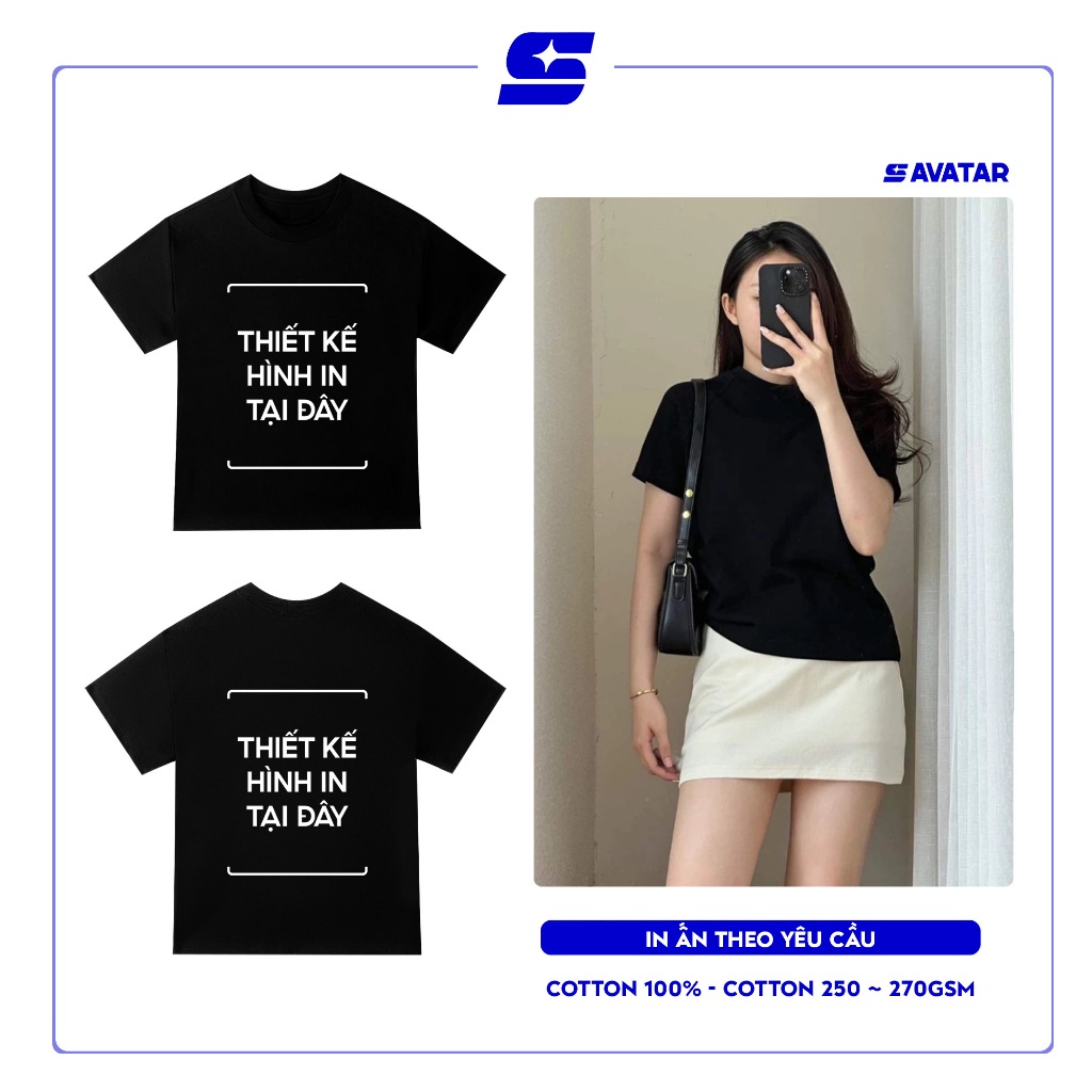 IN ÁO THEO YÊU CẦU - Áo Thun BabyTee In Theo Yêu Cầu | SAVATAR.ST