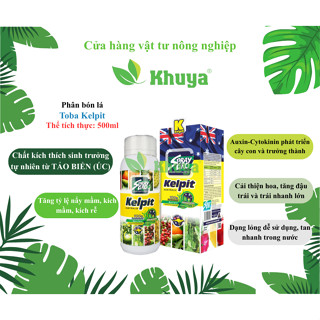  Phân bón lá hữu cơ cao cấp Toba Kelpit 500ml Mát cây Tốt rễ Úc 