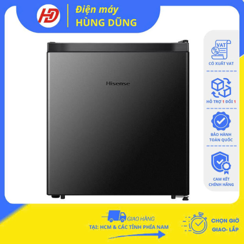 [SHIP HỎA TỐC HCM ] Tủ lạnh mini Hisense HR05DB 45 lít- Hàng chính hãng, bảo hành 24 tháng