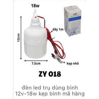 BÓNG ĐÈN LED KẸP BÌNH 12V>85V 18-24-38-50W