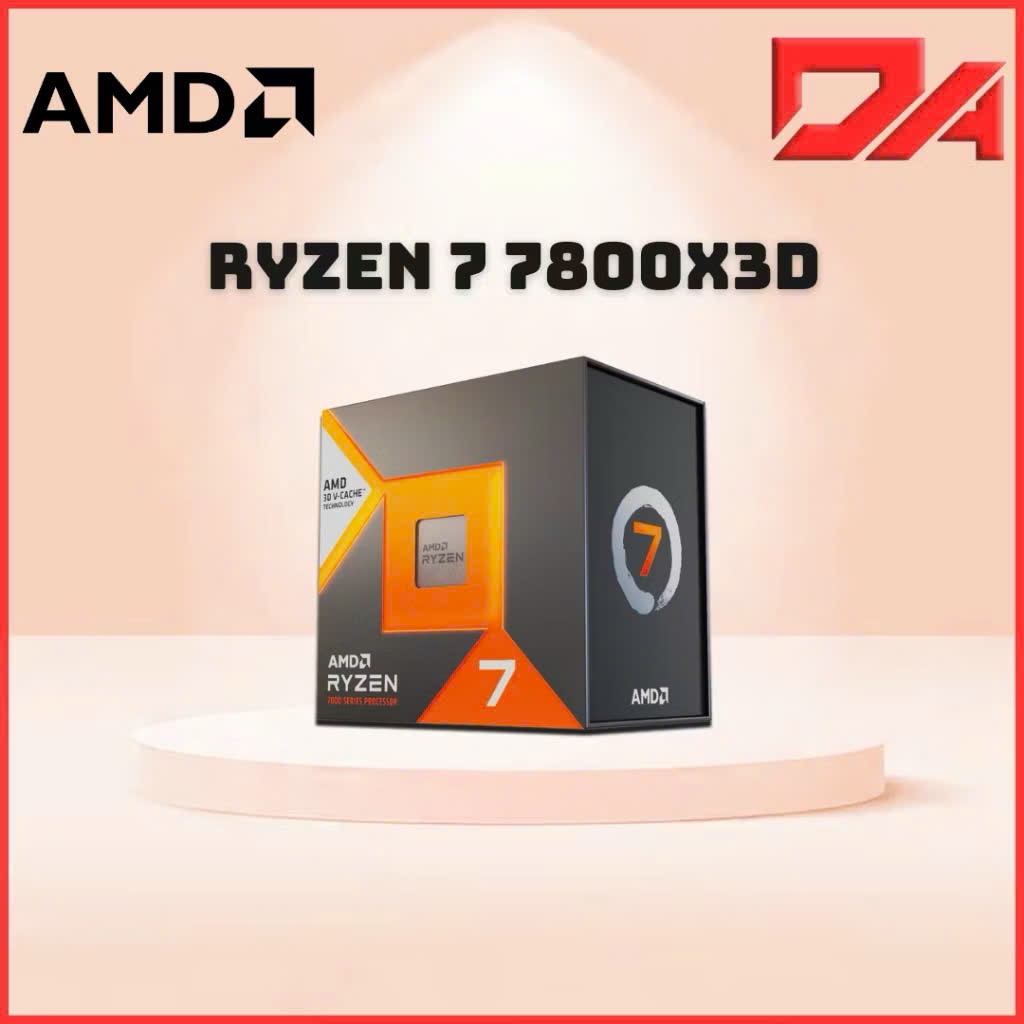 CPU AMD RYZEN 8400F - 7500F - 7600 - 7700 - 7800X3D - 9700X - 9900X - 9800X3D - 9950X - 9950X3D - BẢ