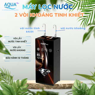Máy Lọc Nước RO 2 Vòi 4-11 Cấp Lọc AQUA PLUS,1 VÒI (nước uống và nấu ăn - không có chức năng làm nóng lạnh)