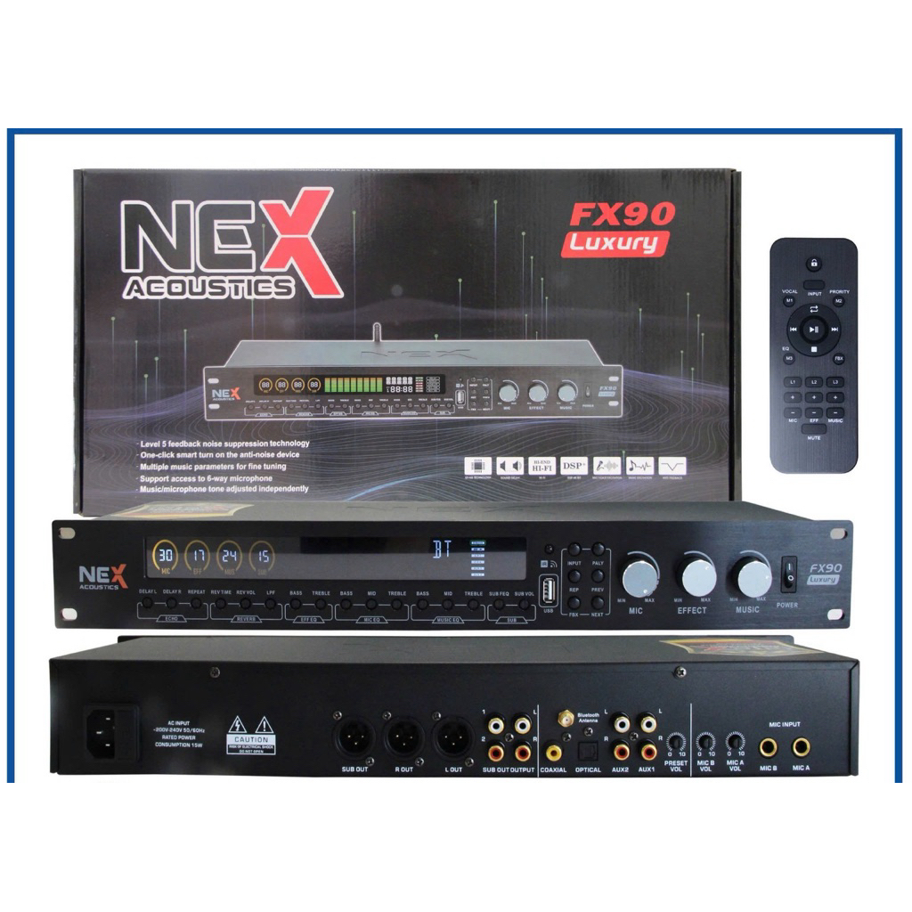 Vang cơ lai số nex fx90
