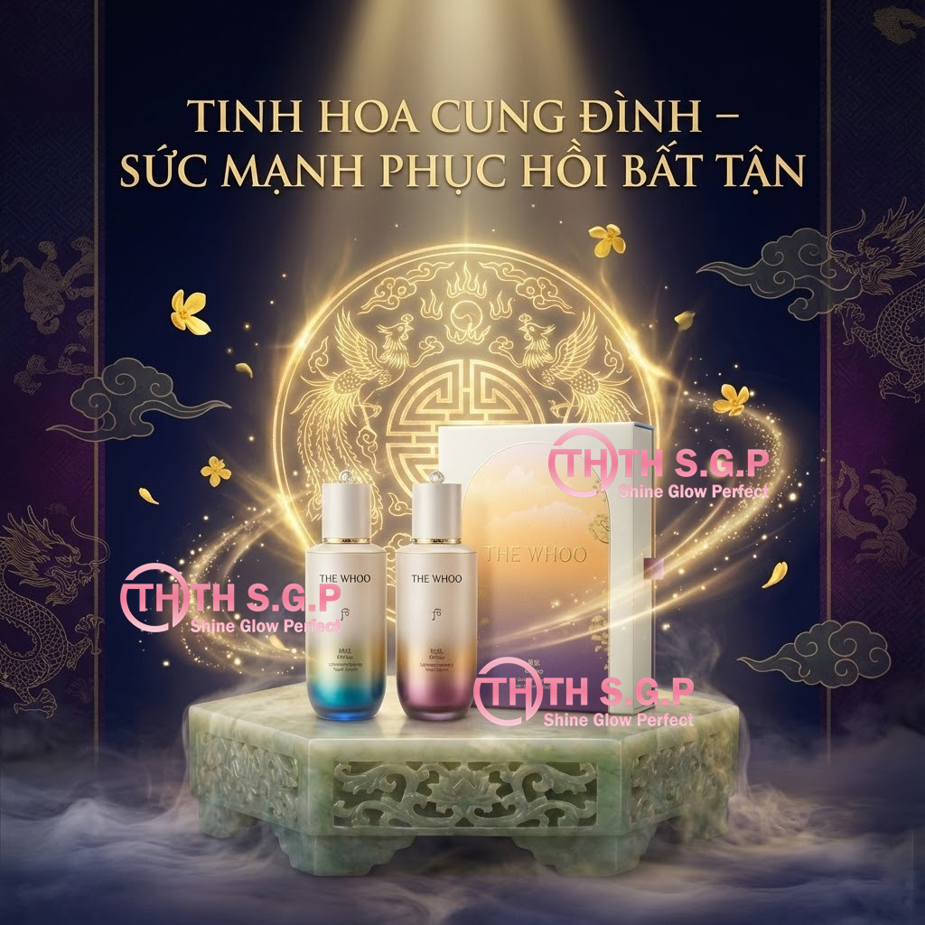 Bộ Serum The Whoo Bichup Ultimate Recovery Youth Serum 90ml 2PCS