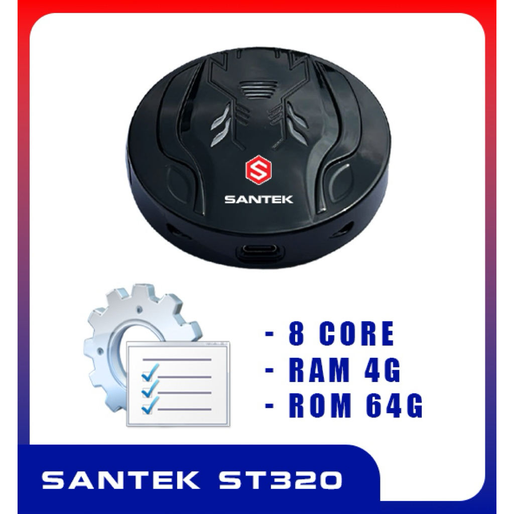 Android Box Santek ST320 chính hãng new 2025