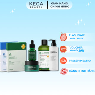  Combo Chăm Sóc Phục Hồi Da Mụn da nhạy cảm Toner Serum Mặt Nạ Caryophy Hàn Quốc 