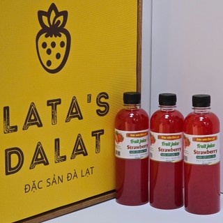 Nước Dâu Tây - Đặc Sản Đà Lạt