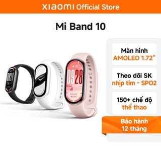    HOT SALE   Vòng Đeo Tay Thông Minh Xiaomi Mi band 10 Theo Dõi Sức Khỏe Bản Quốc Tế 
