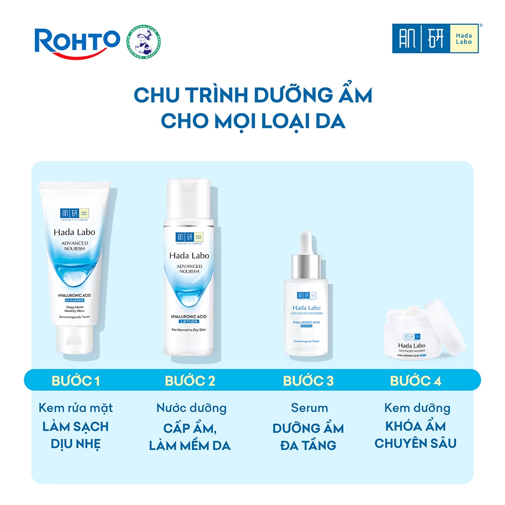 Kem dưỡng ẩm, làm dịu da tức thì Hada Labo Advanced Nourish Cream 50g | BigBuy360 - bigbuy360.vn