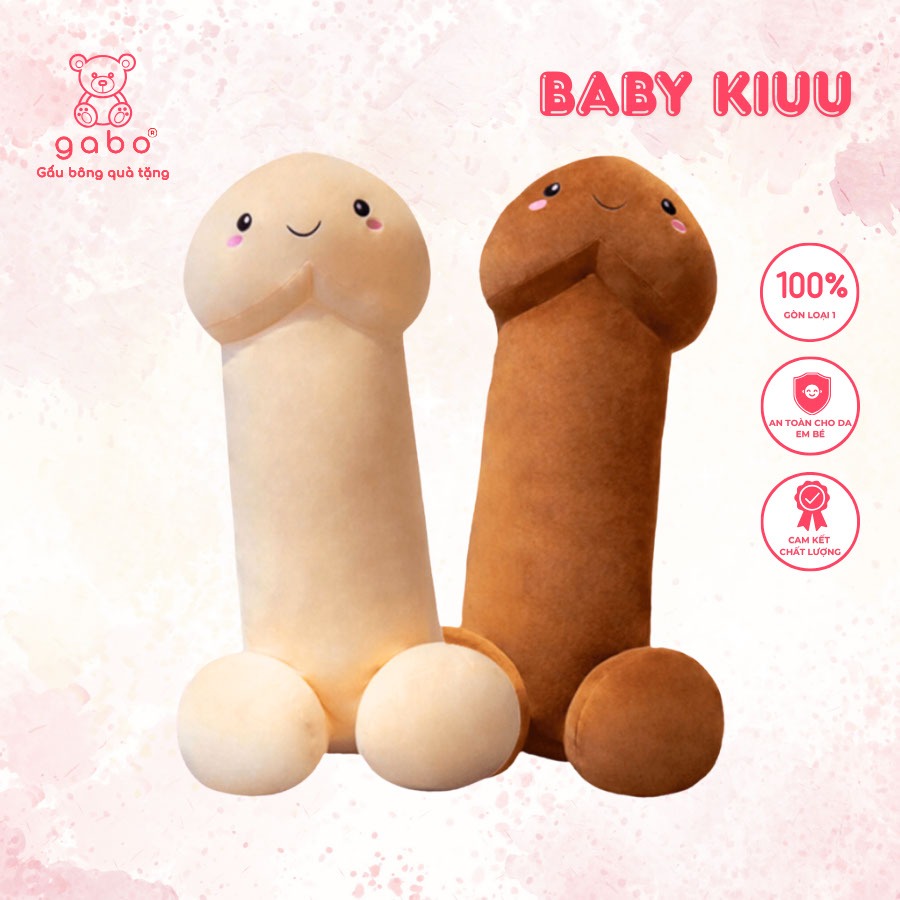 Gấu bông Con Ciu dài 1m, Ciu bông đáng yêu đồ chơi nhồi bông quà tặng bạn trai gối ôm dài cute SLL