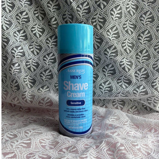 Bọt cạo râu Assured (xanh dương) 340g, KEM CẠO RÂU ASSURED MEN'S SHAVE CREAM bọt mịn, dịu nhẹ