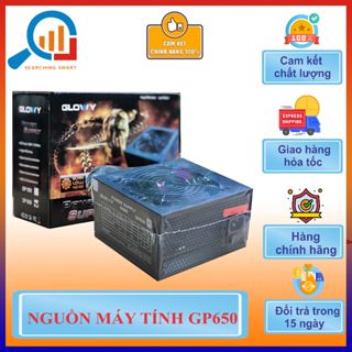  Nguồn văn phòng PC Glowy GP650 | GP550 | GP500 - Hàng hãng bảo hành 1 - 3 năm !!! 