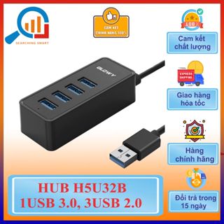  Bộ chia 4 cổng USB _ Hub USB Gloway H5U32B _ Bảo hành 12 tháng !! 