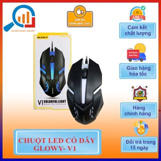  Chuột máy tính Gloway V1 LED chính hãng - Bảo hành 12 tháng !!! 