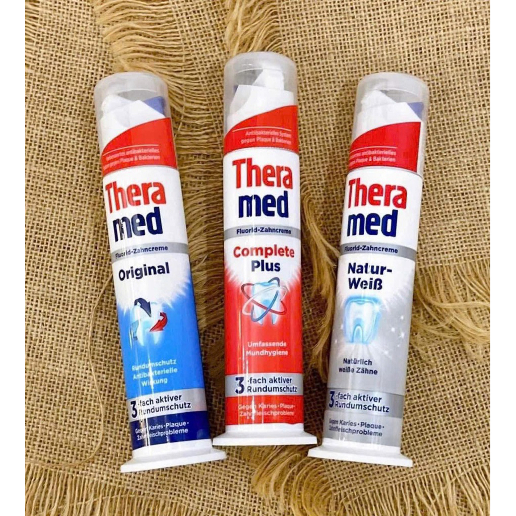 kem đánh răng theramed Đức
