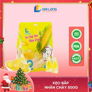   Túi 500g  Kẹo Bắp ngô Dẻo Nhân Chảy tuổi thơ Đại Long NOEL siêu ngon siêu hấp dẫn 