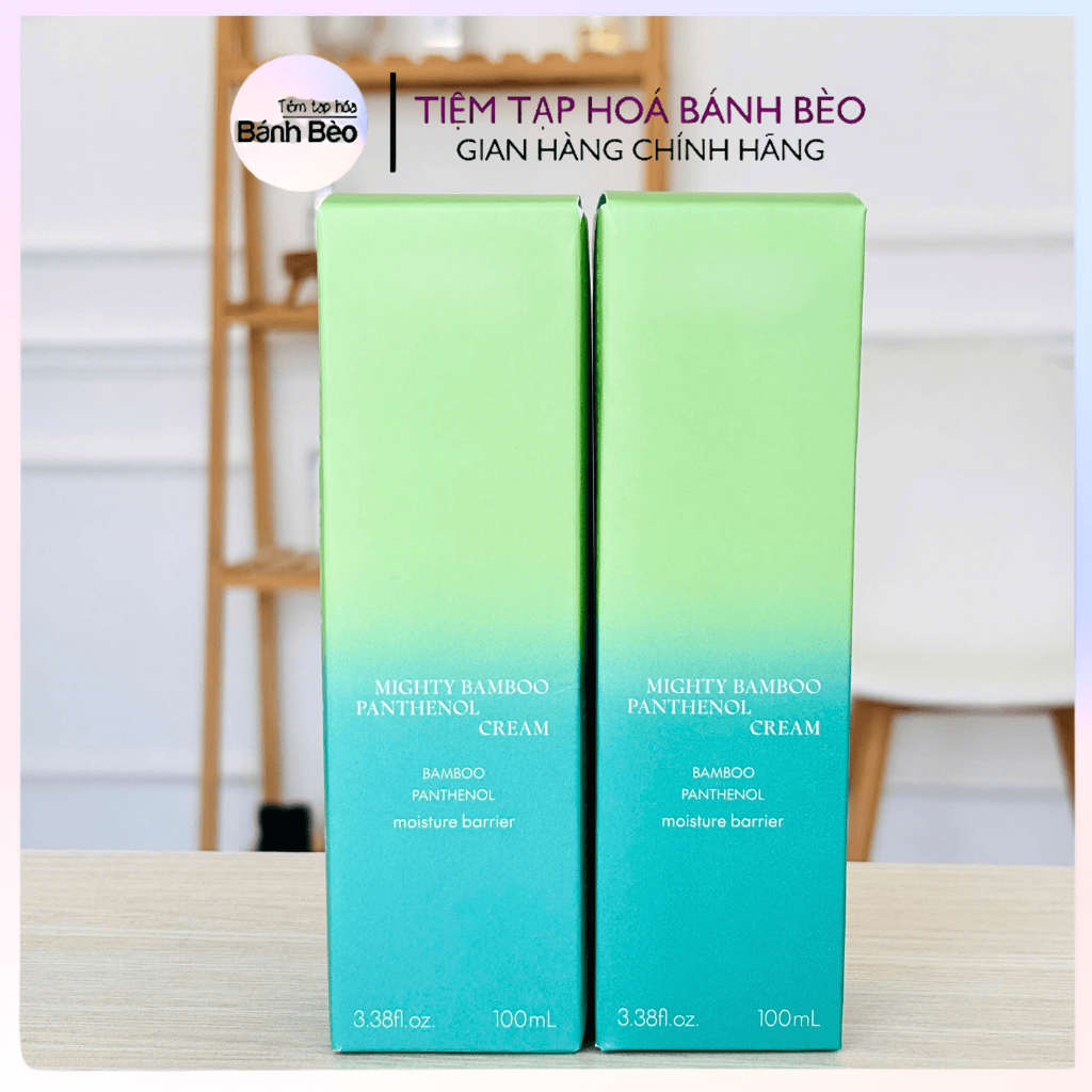 [100ml] Kem dưỡng phục hồi cấp nước Purito Seoul Mighty Bamboo Panthenol Cream 100ml