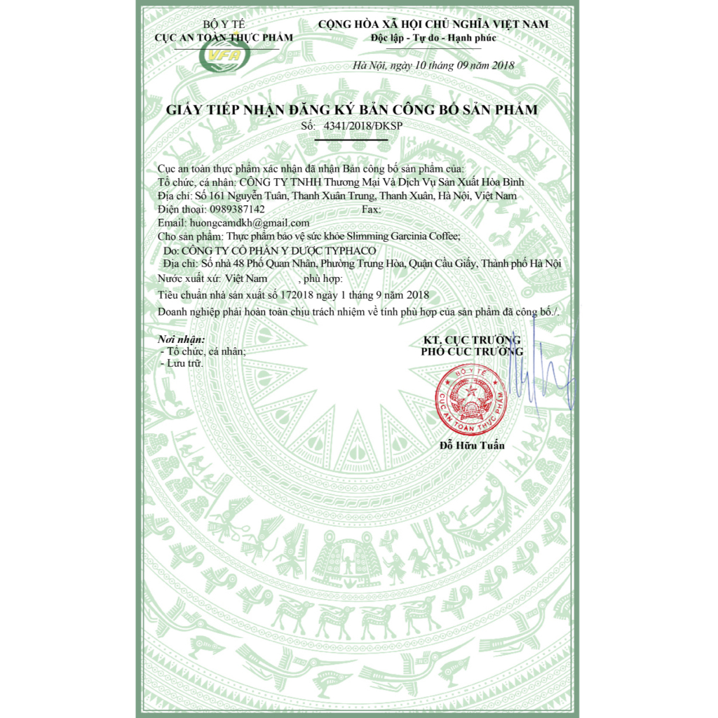 Cà Phê Giảm Cân Ezim SLimming Garcinia Coffee Giữ Dáng Giảm Cân An Toàn 15 Gói Chính Hãng