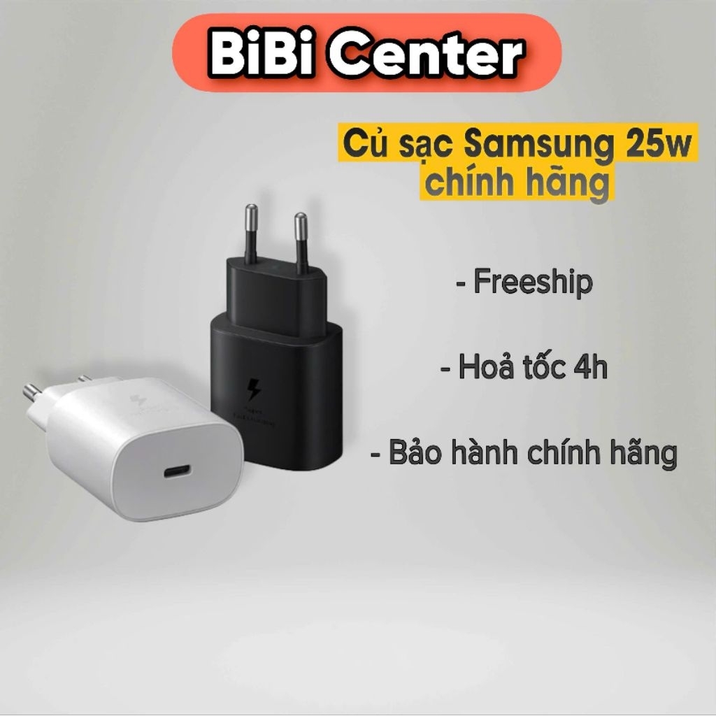 Củ sạc Samsung 25w chính hãng