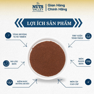 Bột Quế Trà Bồng – Nguyên Chất, Dùng Pha Trà, Nấu Ăn, Cinnamon Powder, The Nuts Valley 