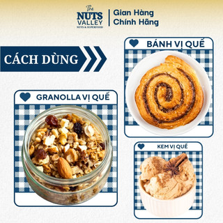 Bột Quế Trà Bồng – Nguyên Chất, Dùng Pha Trà, Nấu Ăn, Cinnamon Powder, The Nuts Valley 