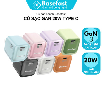 Củ Sạc Nhanh 20W 30W Basefast Công Nghệ Gan3 Cho Thiết Bị Di Động