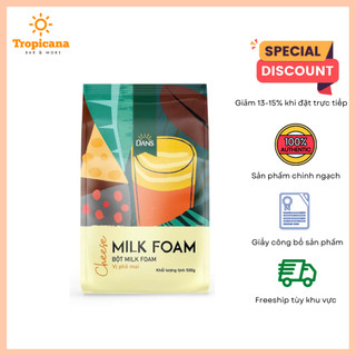 Bột Milk Foam vị phô mai DANS - Gói 500G