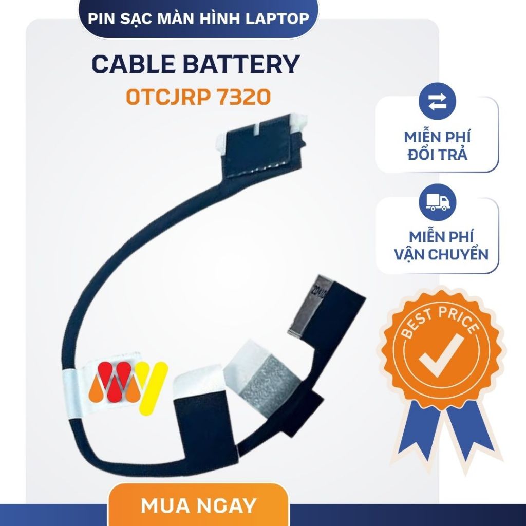 Cáp pin laptop Cable Battery Dell Latitude 7320 E7320 0TCJRP DC02003S100