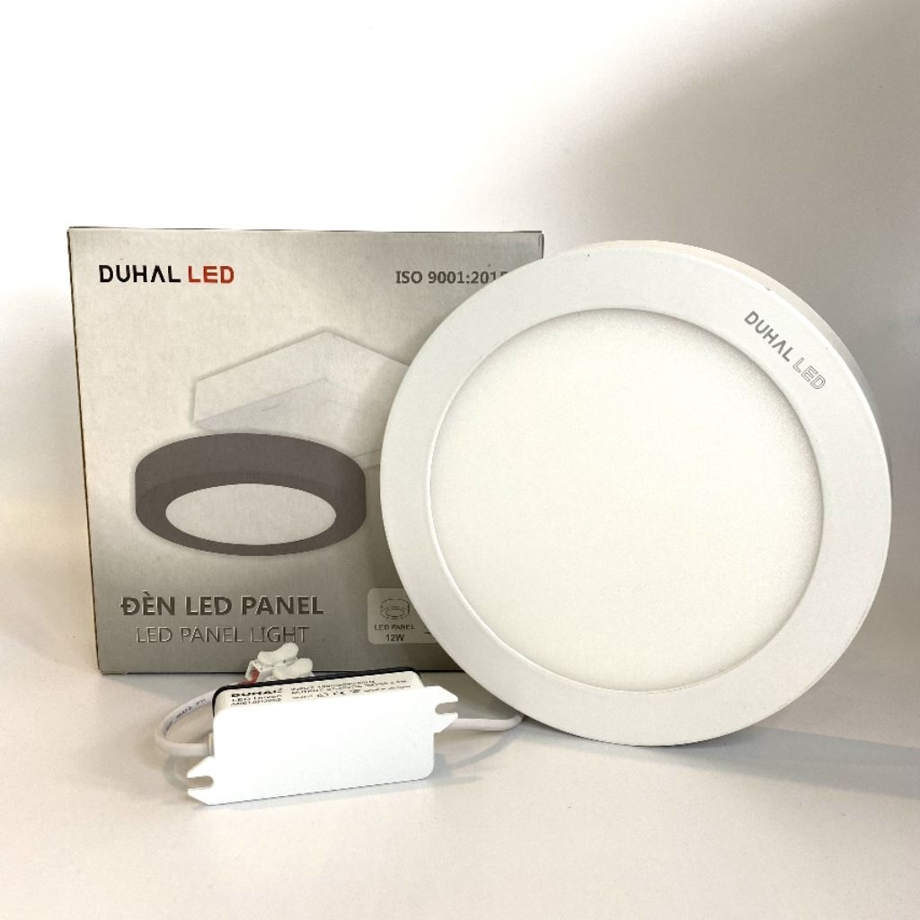 đèn LED Panel 12W ốp trần của thương hiệu Duhal.