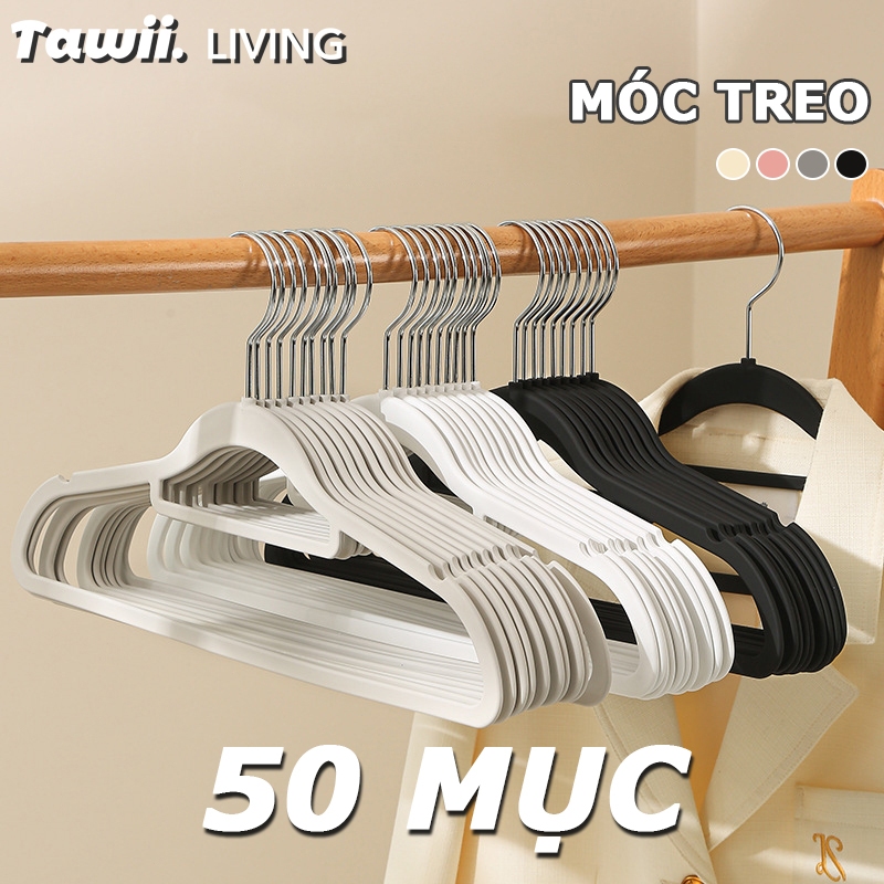 DOZO Móc treo chống trượt Móc Treo Quần Áo Móc Quần Áo Xoay 360 phơi quần áo không bị biến dạng