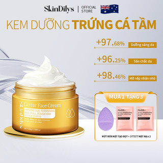  Kem dưỡng giảm nám sáng da Skindilys Caviar Cream Chống Lão Hóa Đàn Hồi Da Mịn Màng Whitening Dưỡng Ẩm Sâu,30g 