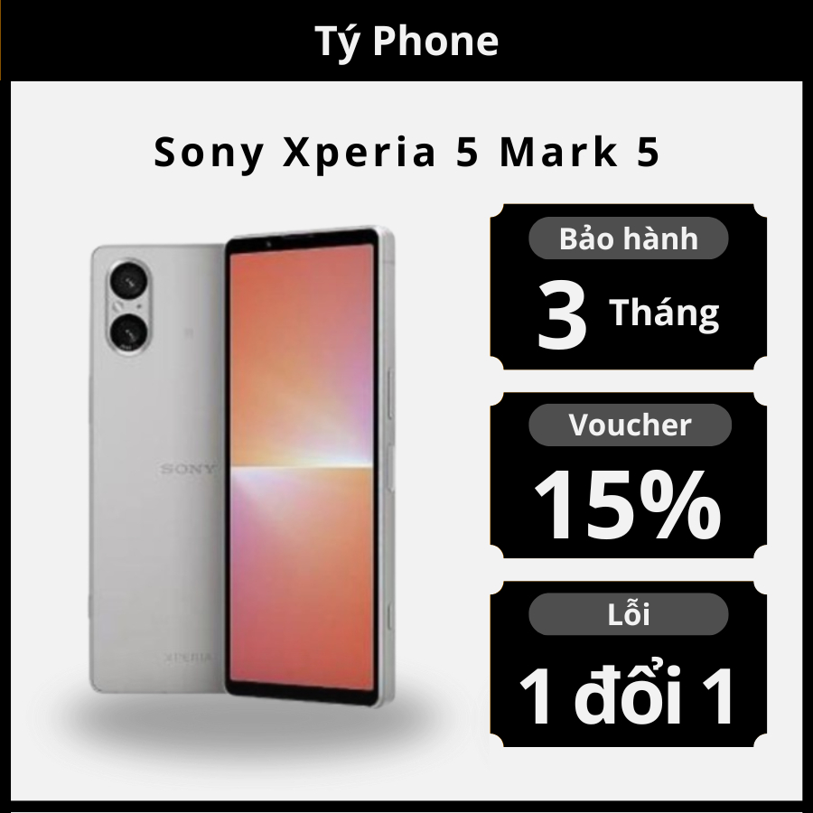 Sony Xperia 5 V 5 (Mark 5) 5G ram 8/128GB bản Nhật 2 Sim