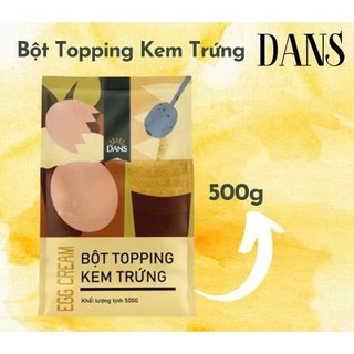 Bột Topping Kem Trứng DANS - Gói 500g