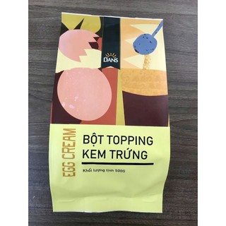 Bột Topping Kem Trứng DANS - Gói 500g