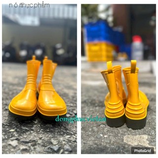 Combo 5 đôi ủng đi mưa chống trơn trượt ảnh thật)-ship hỏa tốc