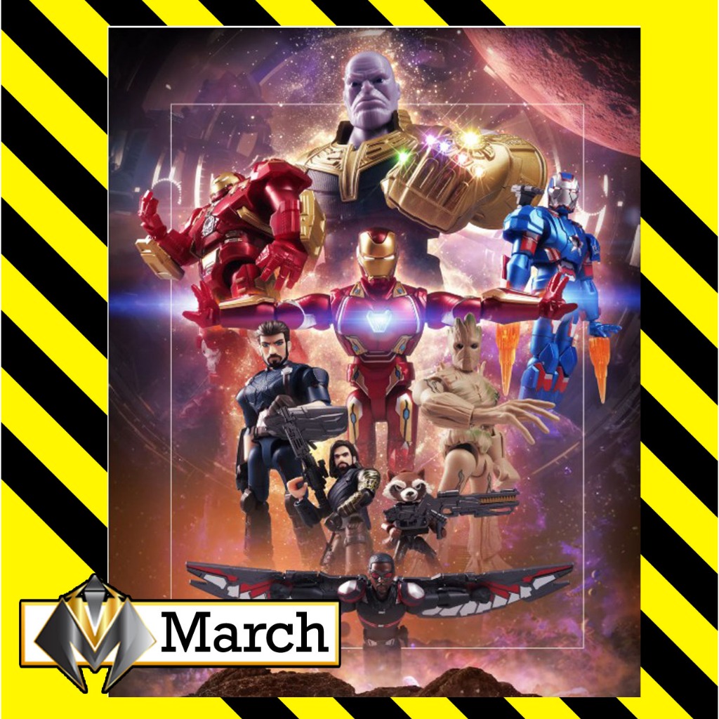 Mô hình lắp ráp Infinity Saga Avengers Endgame Marvel