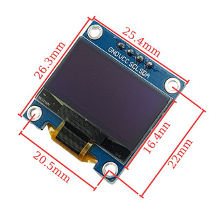 Màn hình OLED 0.96 inch I2C (blue) -TH026