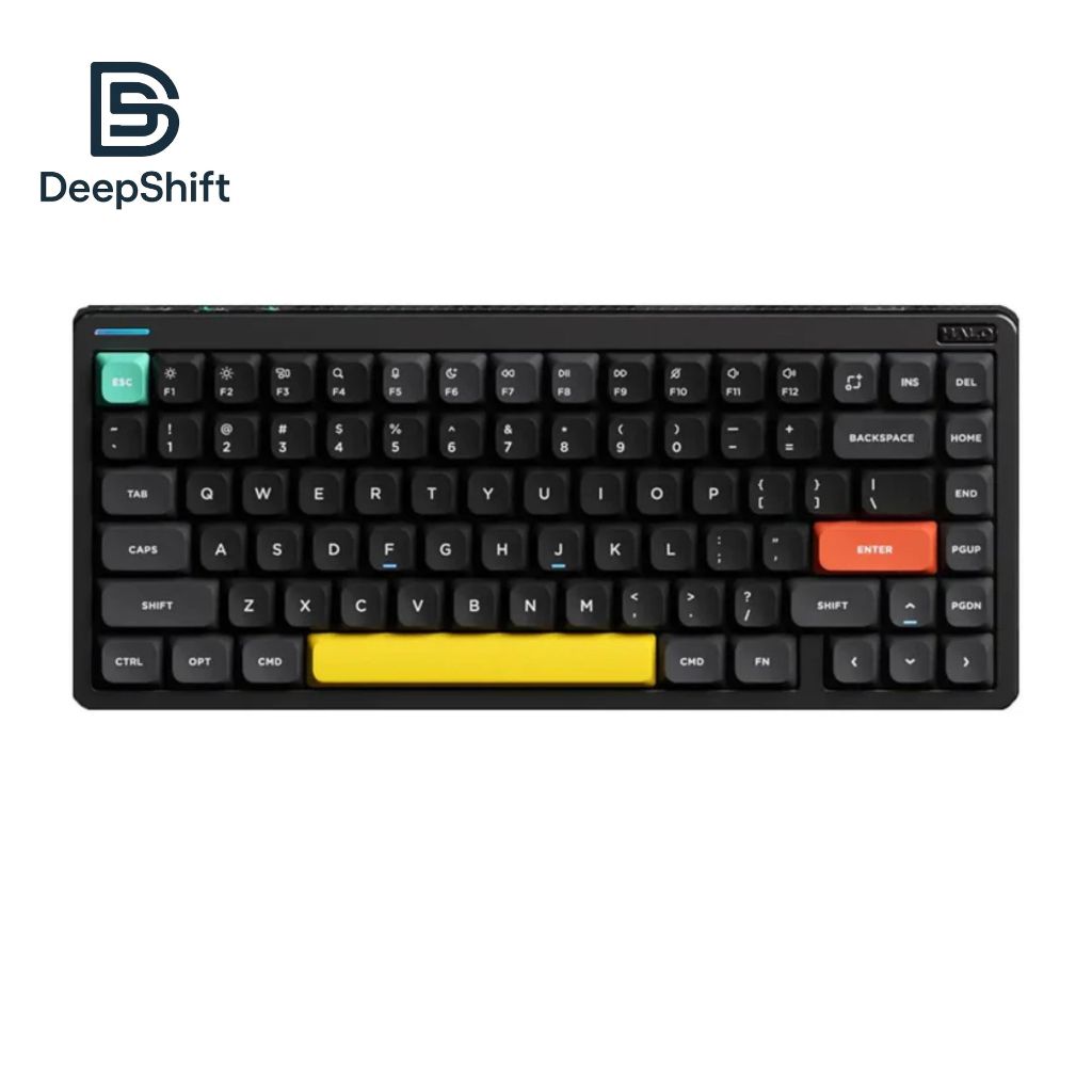 Bàn phím cơ không dây NuPhy Halo75 V2 | 75% Layout | RGB | 3 Mode | 4000mAh | Halo 75 V2