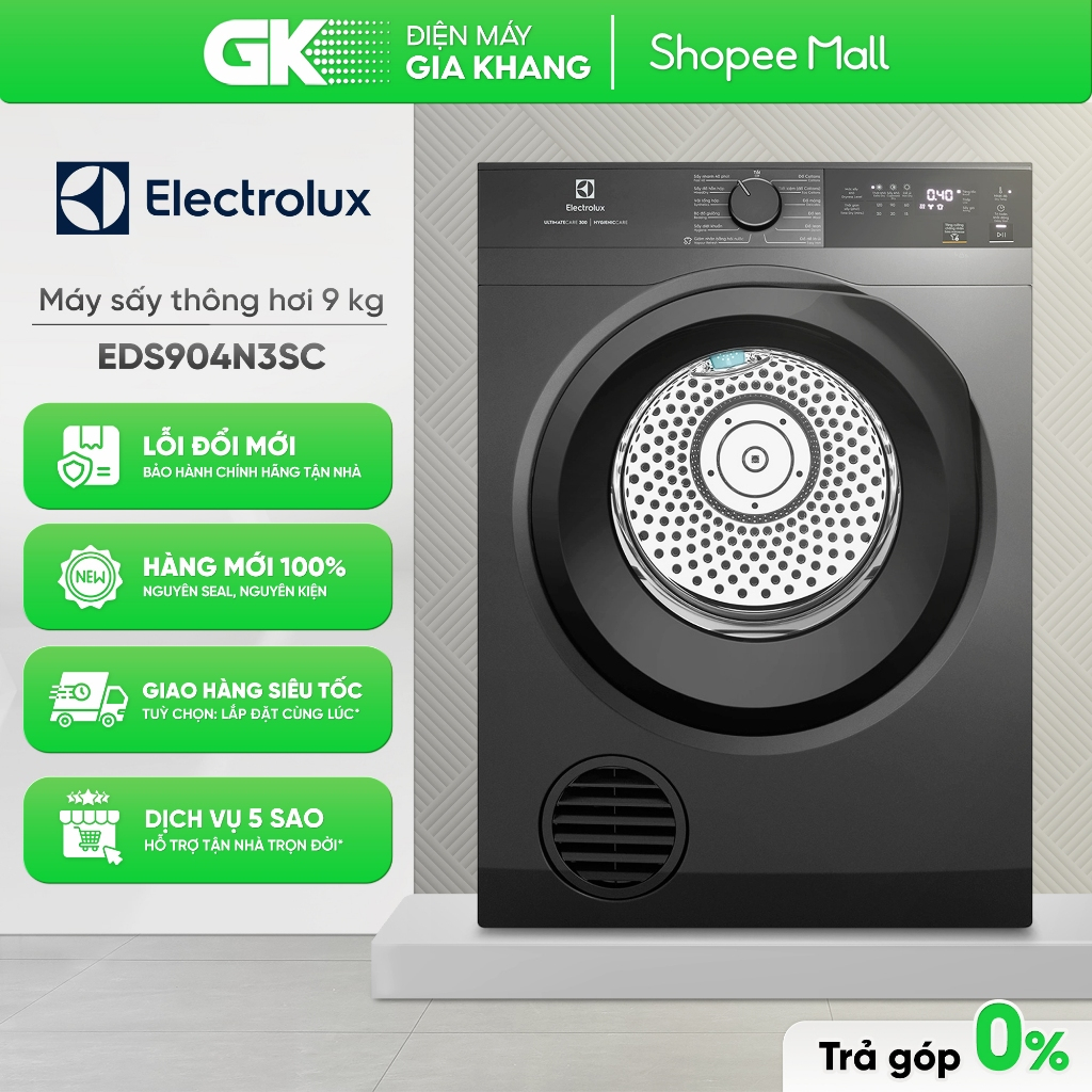 [Shopee - Lắp đặt 0Đ HN HCM] EDS904H3WC EDV804H3WC EDV904H3WC EDV904N3SC EDS854J3WB EDS904N3SC Máy S